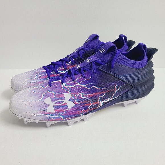 Under Armour Blur Justin Jefferson JJ-Verse Football Cleats 6006550-500 Size 15